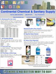 Continental Chemical and Sanitary Supplies - Cleaning Products, Soap Supplies Anaheim