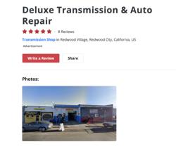 Deluxe Transmission & Auto Repair