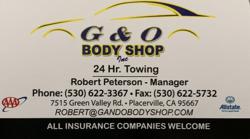 G & O Body Shop,Inc