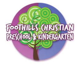 Foothills Christian Preschool and Kindergarten