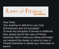 Laws of Fitness Downtown
