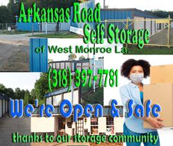 Arkansas Road Self Storage of West Monroe La.