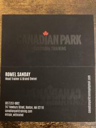 Canadian Park Personal Training