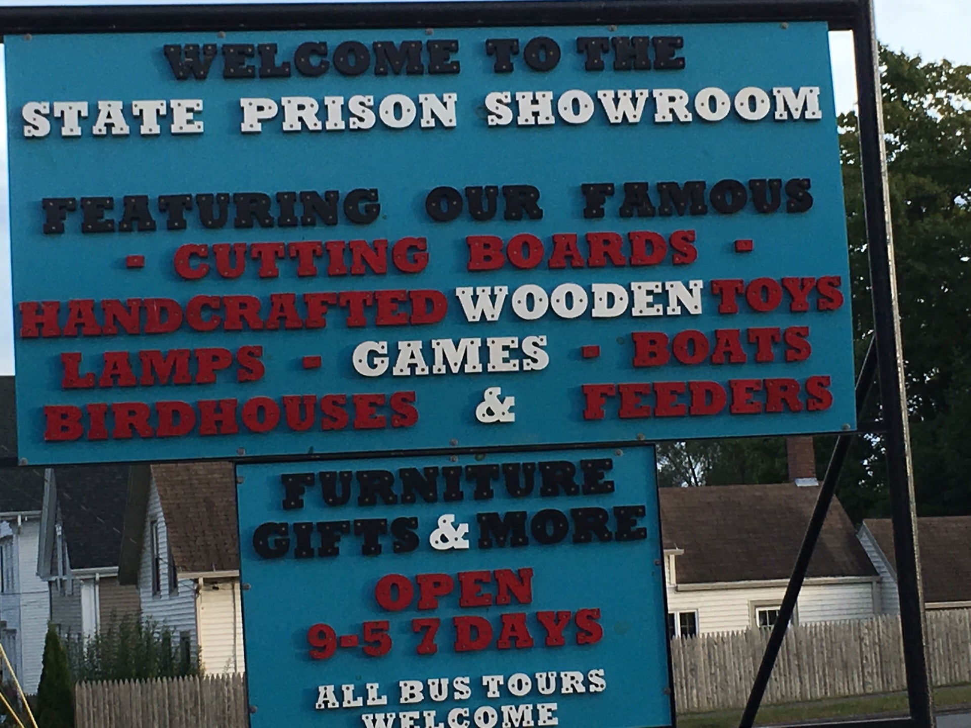 Maine State Prison Showroom