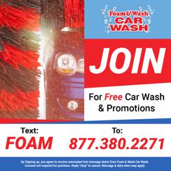 Foam & Wash Car Wash