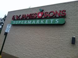 E W James & Sons Supermarkets