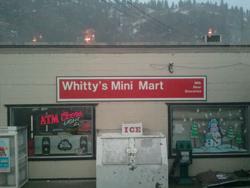 Whitty's Mini Mart kettle falls