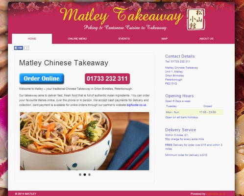 MATLEY Chinese Takeaway