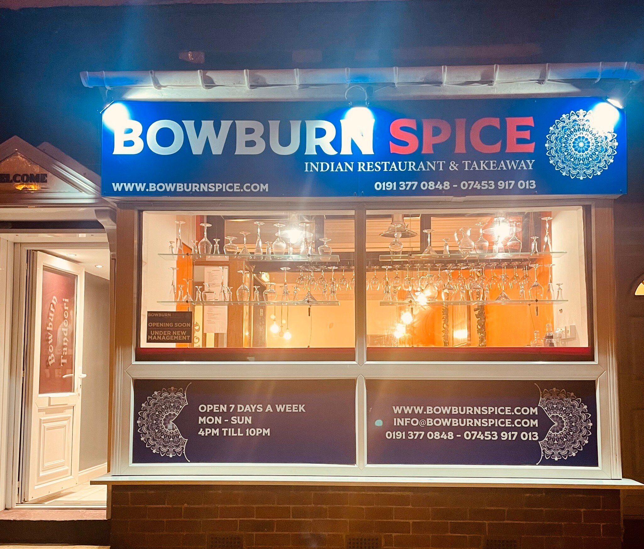 Bowburn spice indian restaurant & takeaway.