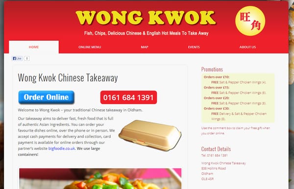 Wong Kwok Chinese Takeaway