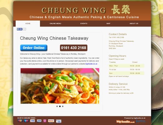 CHEUNG WING Chinese And English Takeaway