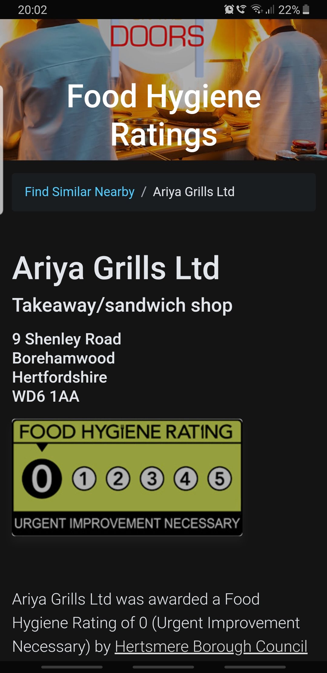 Ariya Grills Ltd