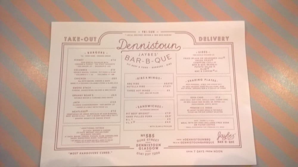 Dennistoun Bar-B-Que