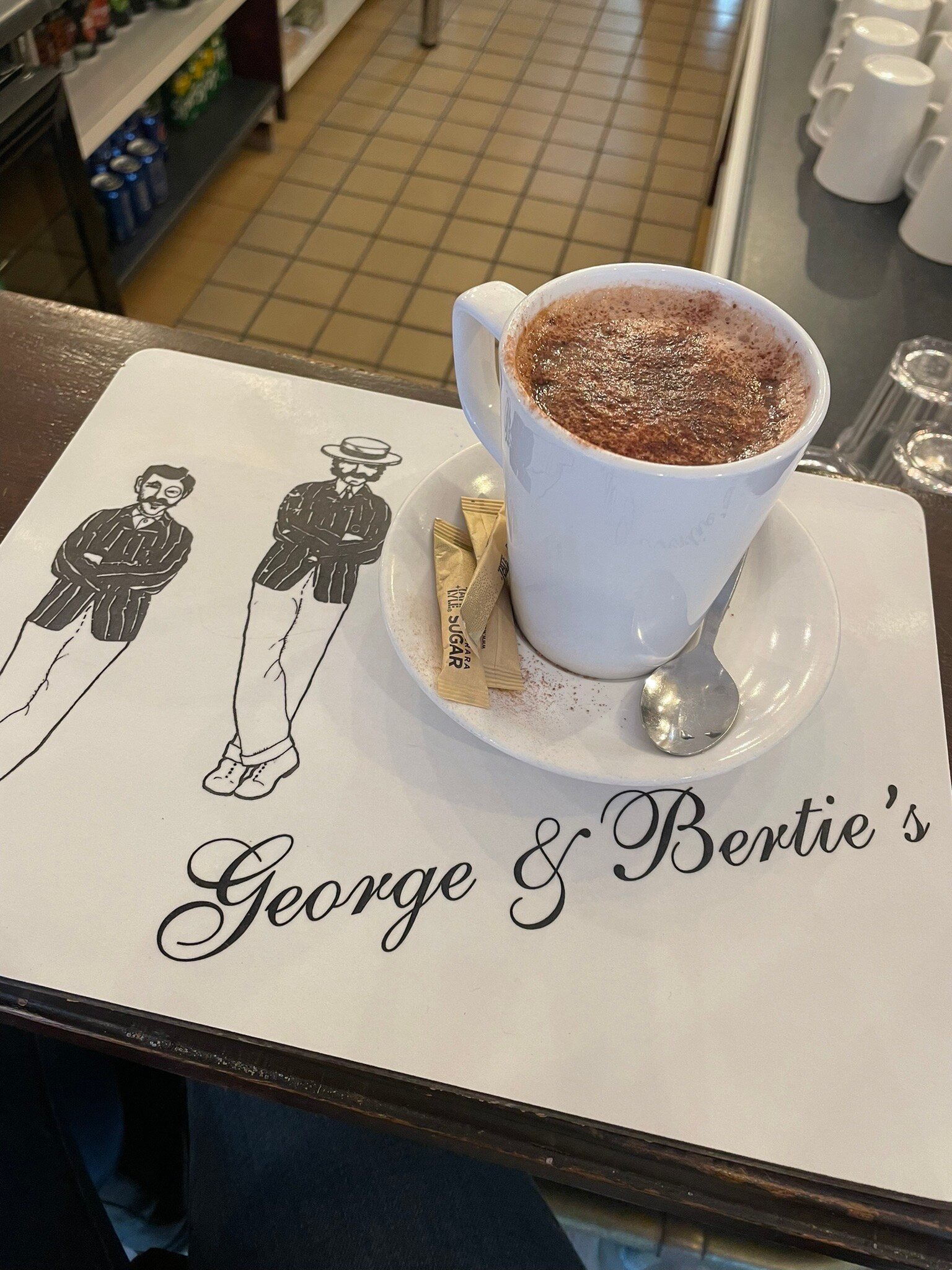 George & Bertie's tea/coffee shop Cannock