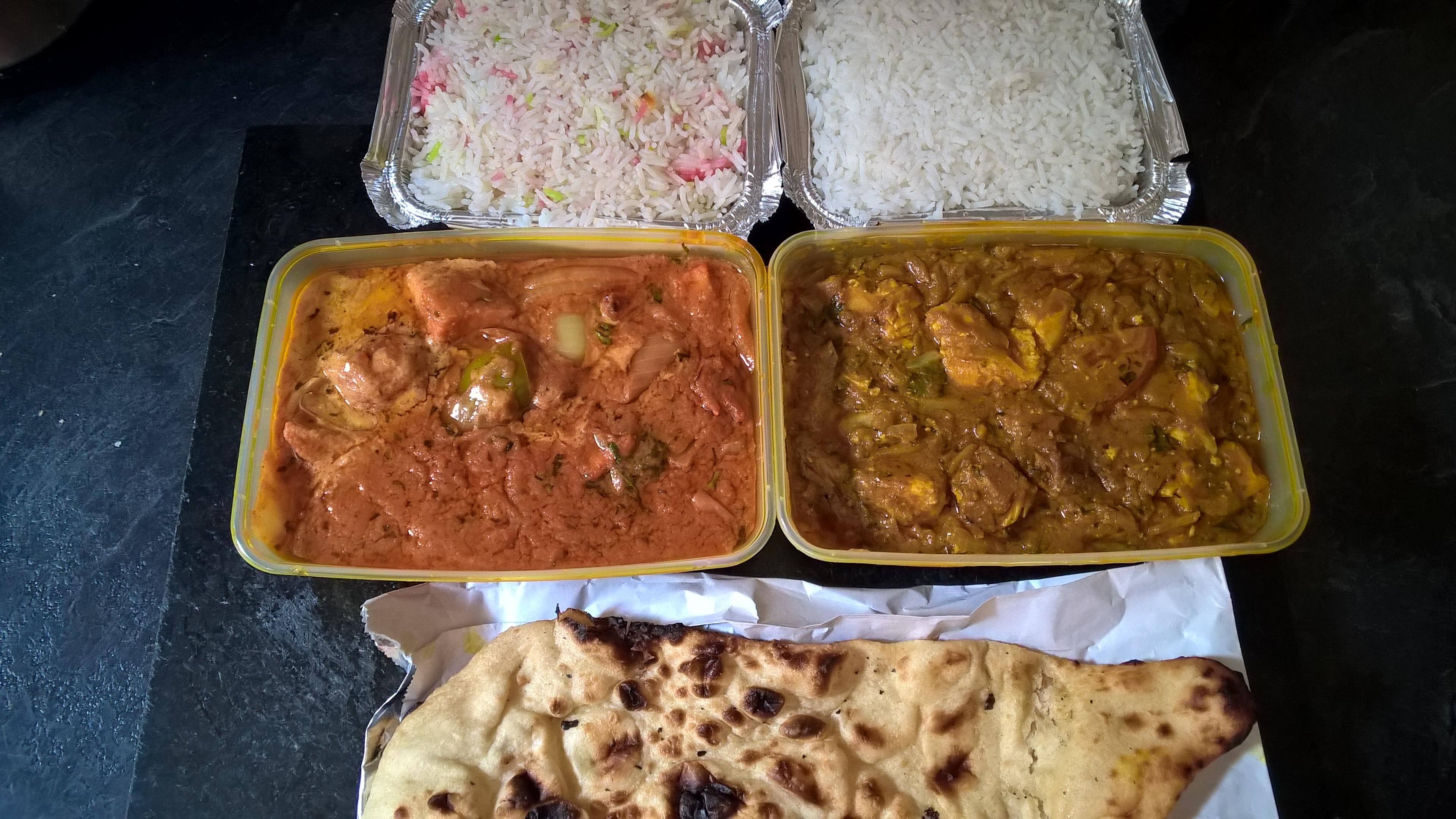 Bhaji Indian Takeaway Food
