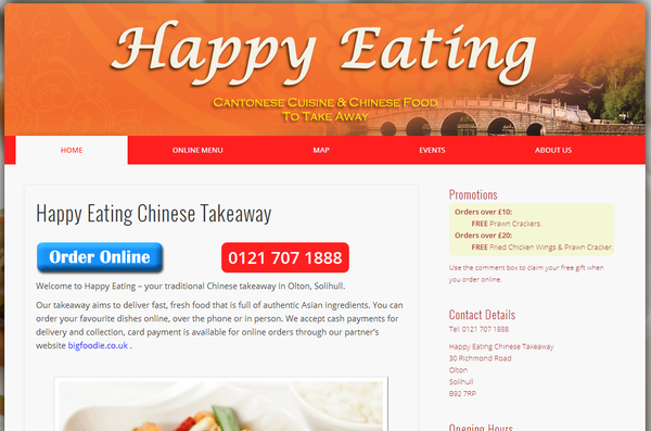 Happy Eating Chinese Takeaway (Order Online)