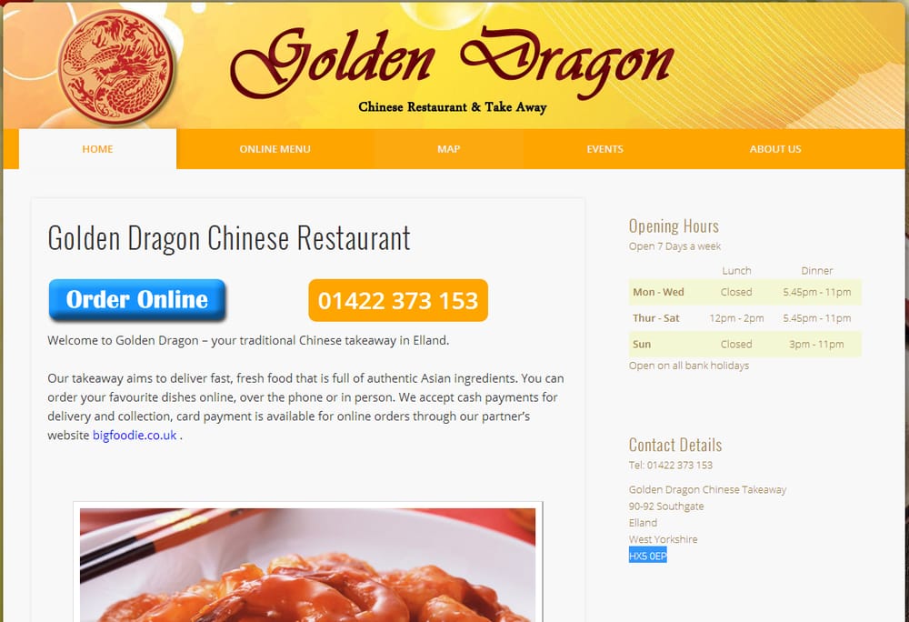 Golden Dragon Chinese Restaurants and Takeaway