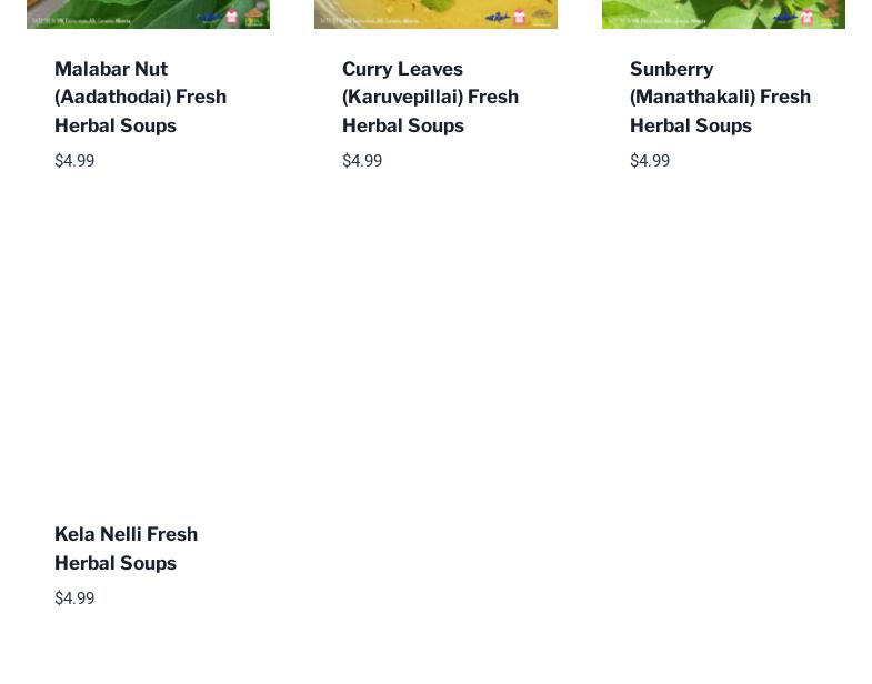 Neithal Seafood & Grocery Menu