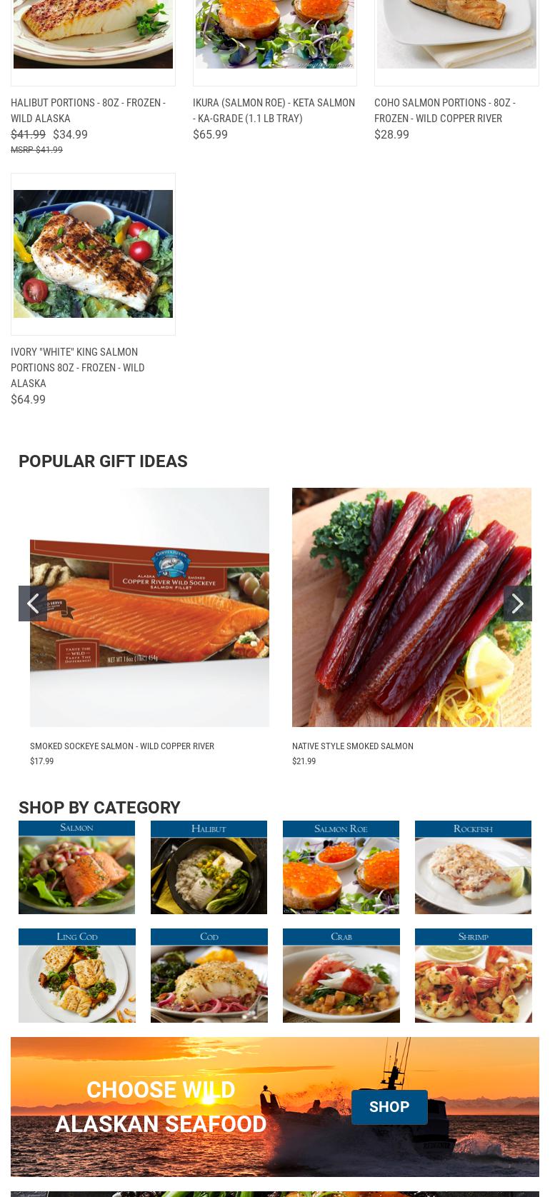 Copper River Seafoods - Corporate Campus Menu