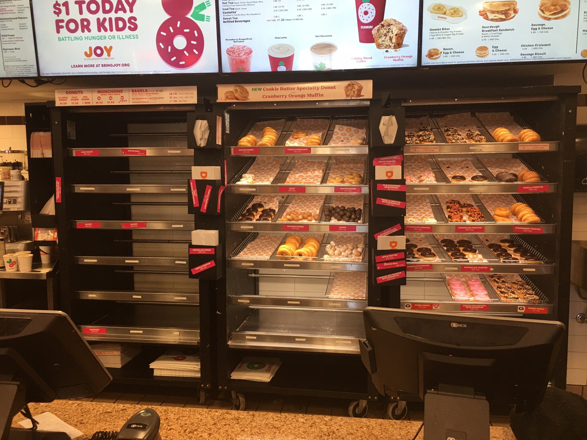 Dunkin' Menu