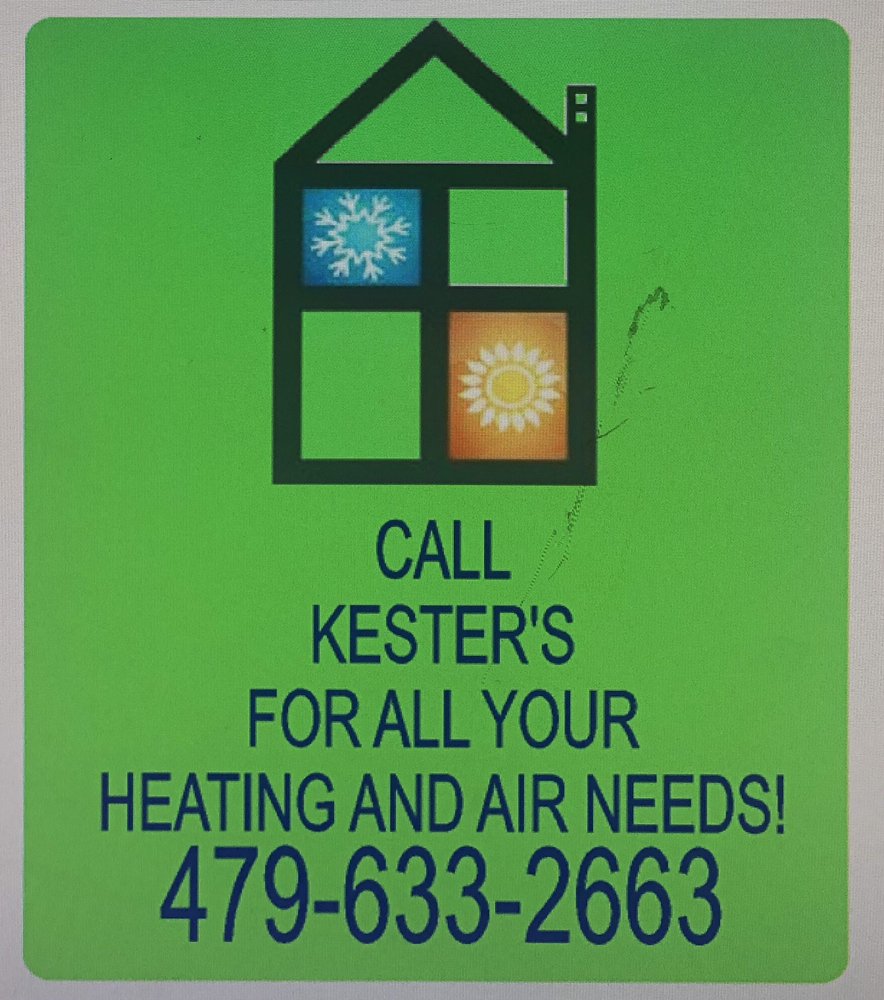Kester's Heating & Air LLC 15875 US-62, Garfield Arkansas 72732