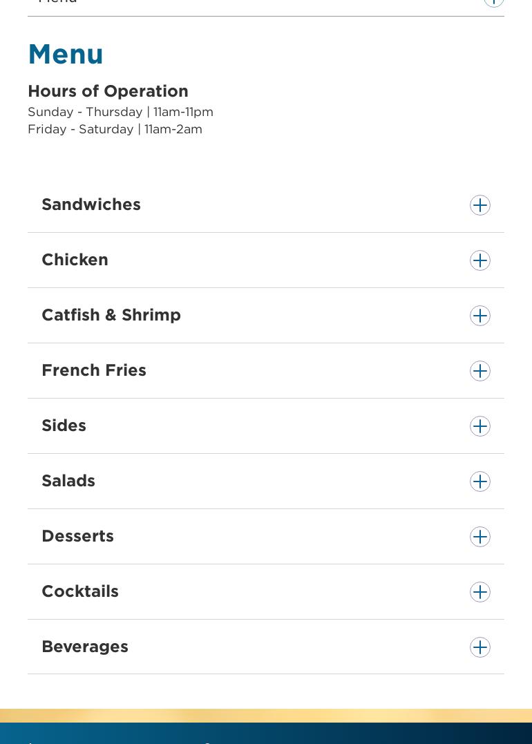 The Fry House Menu