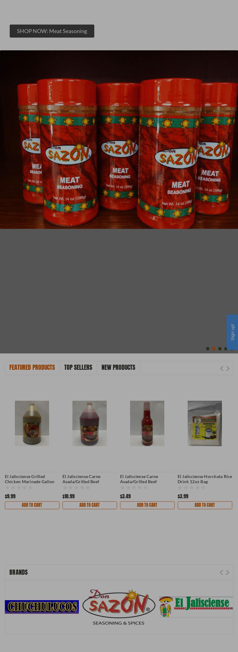 El Guapo Spices & Mexican Menu