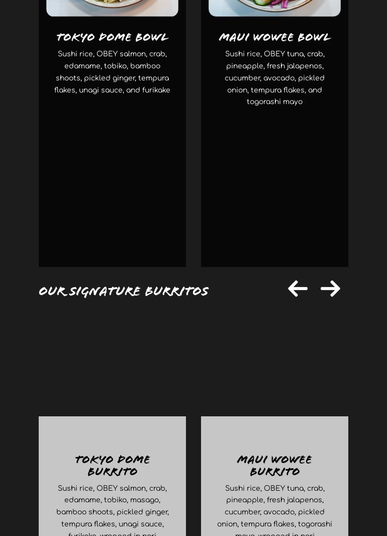 Obey Poke Menu