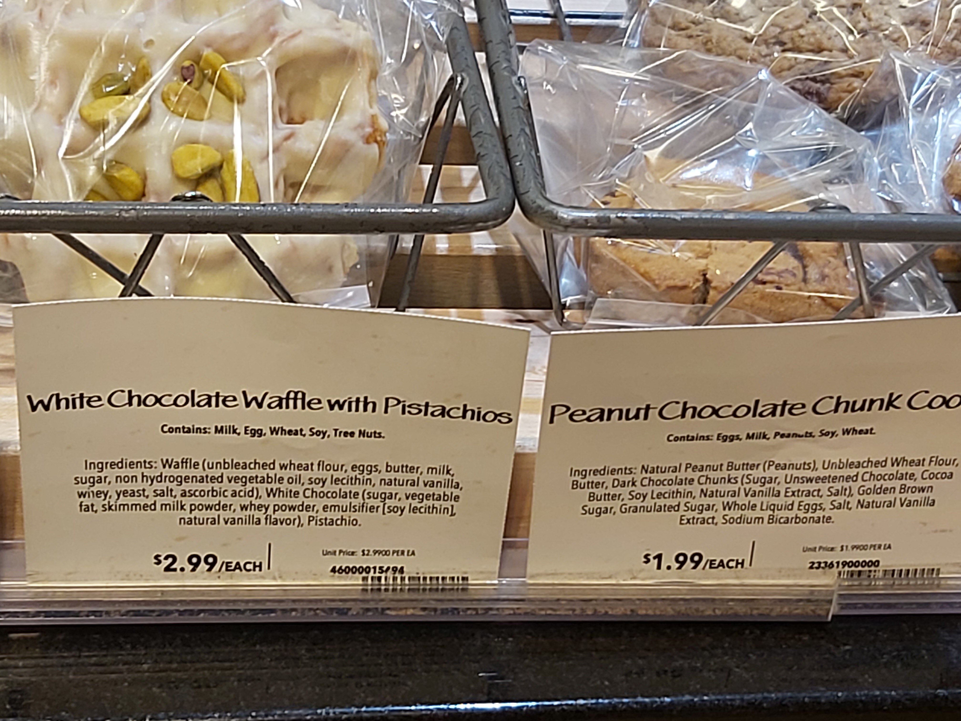 WFM Coffee Bar Menu