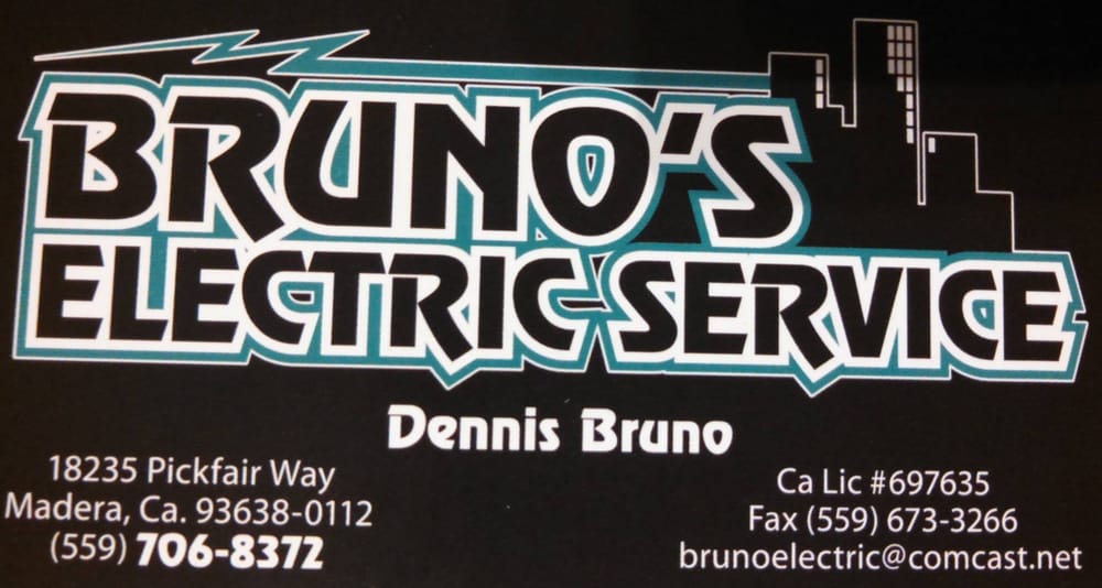 Bruno's Electric Service 33276 Bluff Dr, Coarsegold California 93614