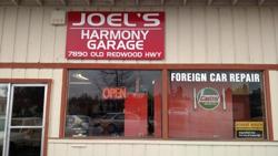 Joel's Harmony Garage