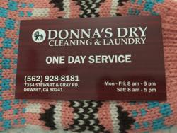 Donna's Dry Cleaning and Laundry