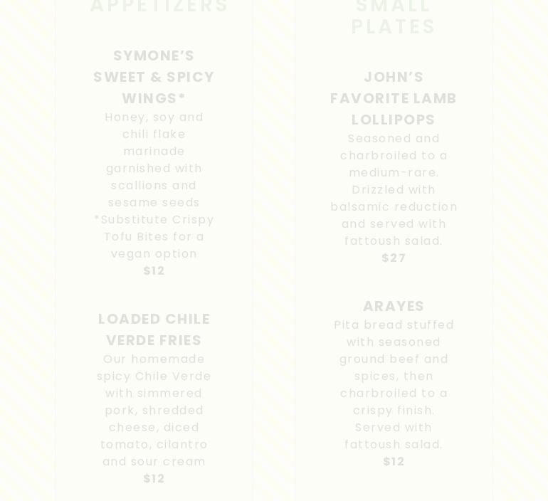 The Grand Banquet Room at Fresno Breakfast House Menu