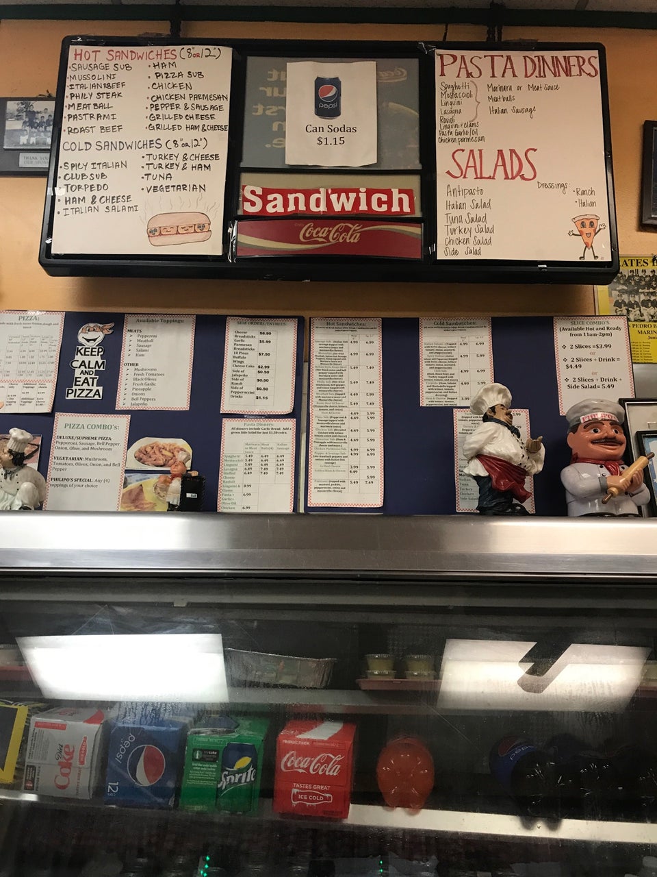 Piezanos Pizza & Restaurant Menu