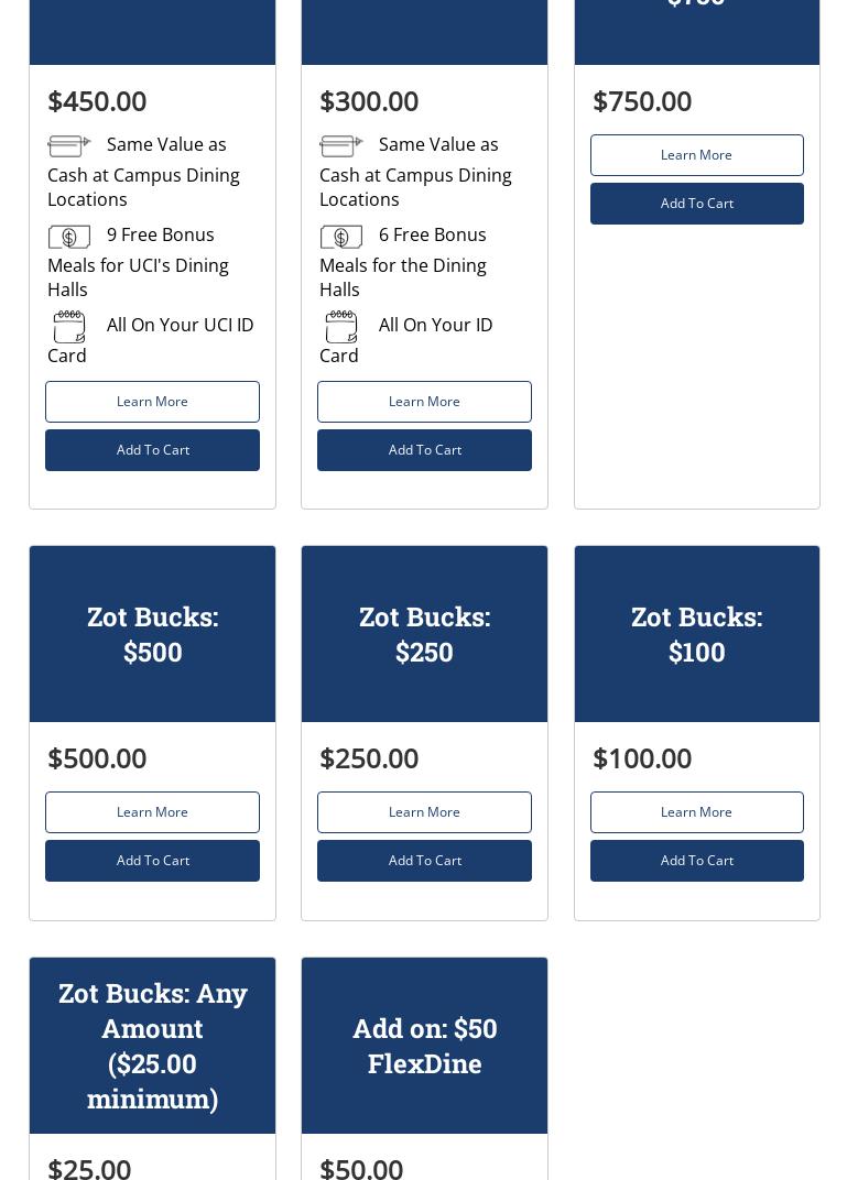 Phoenix Food Court Menu
