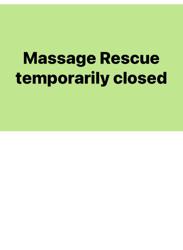 Massage Rescue