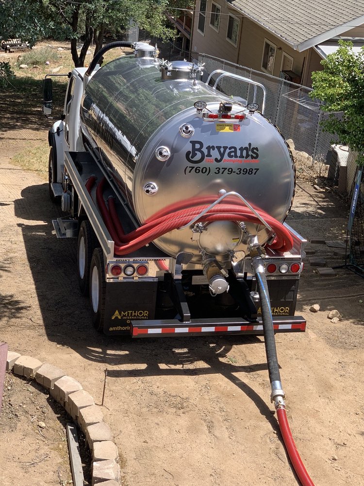 Bryan's Pumping Services 6620 Laurel Ave, Mountain Mesa California 93240