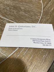 John H. Quitoriano, DC