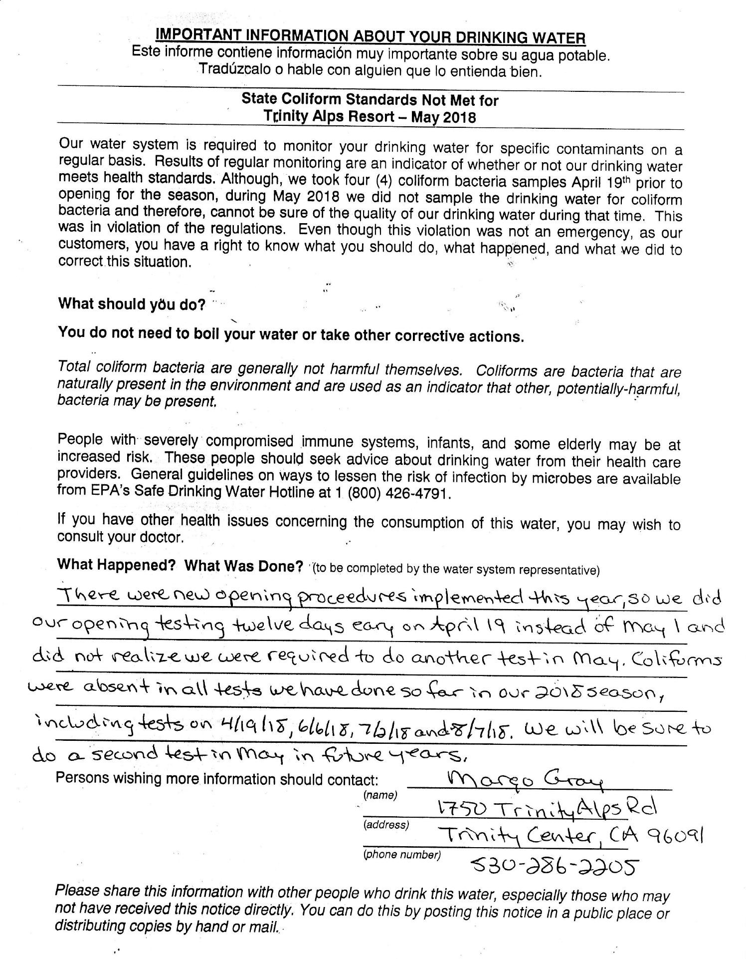 Bears Breath Bar & Grill Menu