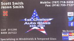 1st Choice Autoglass / Windshield Replacement And Repair