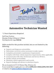 Taylor's Muffler, Radiator, & Automotive