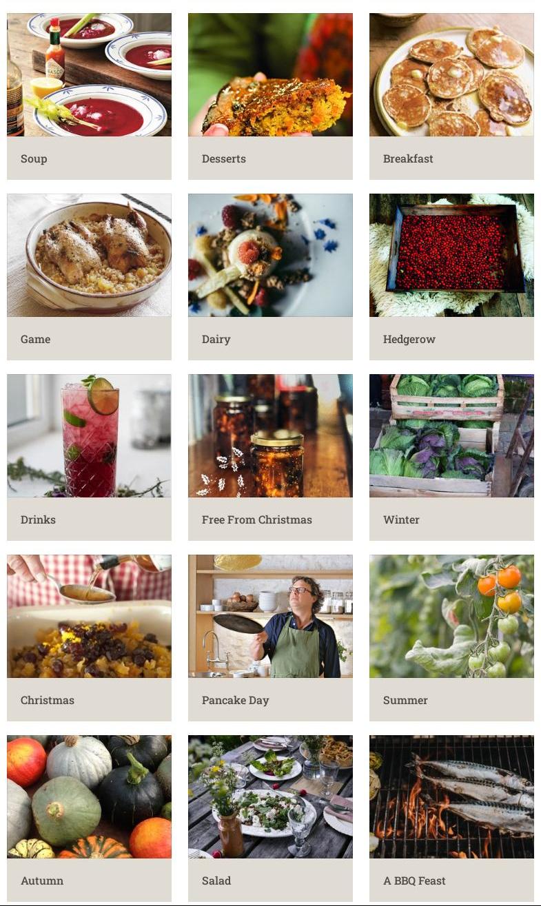 River Cottage Menu