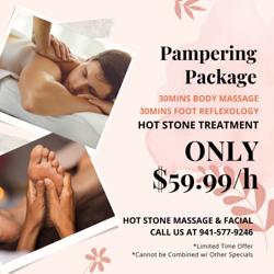 Hot Stone Massage & Facial