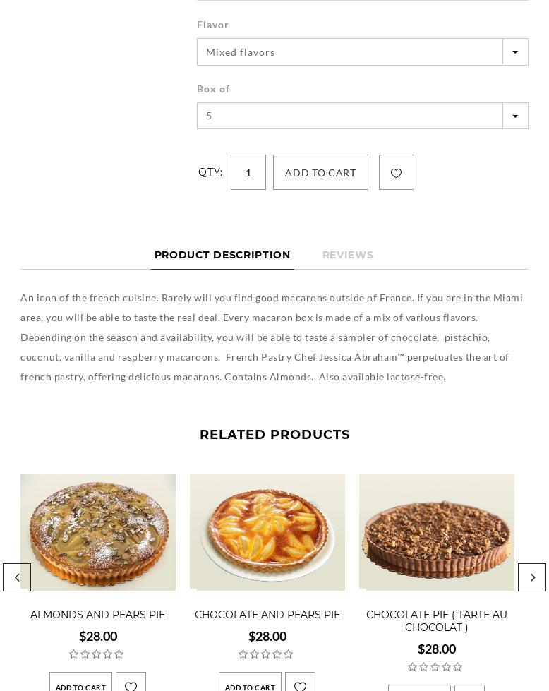 Jessica Abraham Menu