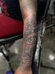 Ink rising tattoo