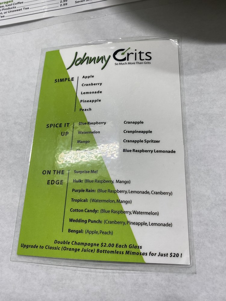 Johnny Grits, Palm Harbor Menu, Reviews (431), Photos (81) Restaurantji