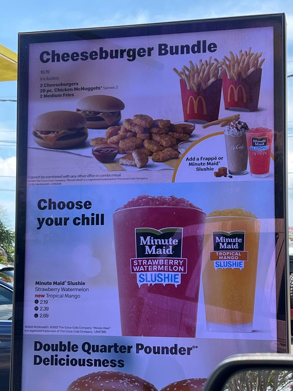 McDonald's Menu