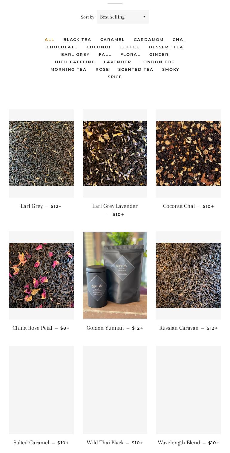 Wavelength Coffee Co. Menu