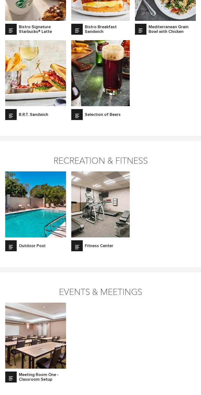 The Bistro - Eat. Drink. Connect.® Menu