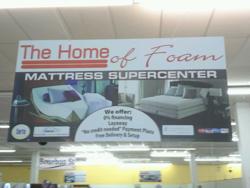 The Home of Foam Mattress Superstore